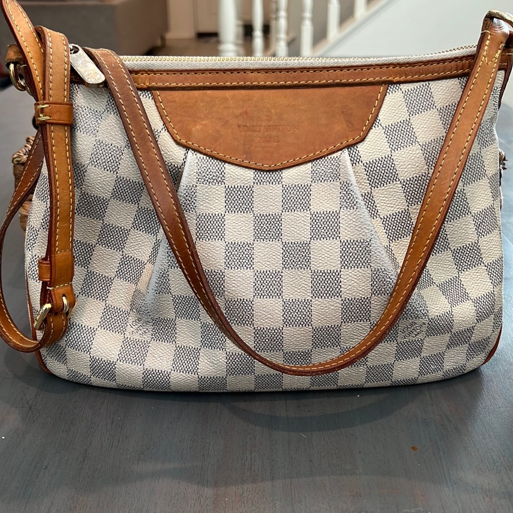 Louis Vuitton Siracusa PM Damier Azur Canvas